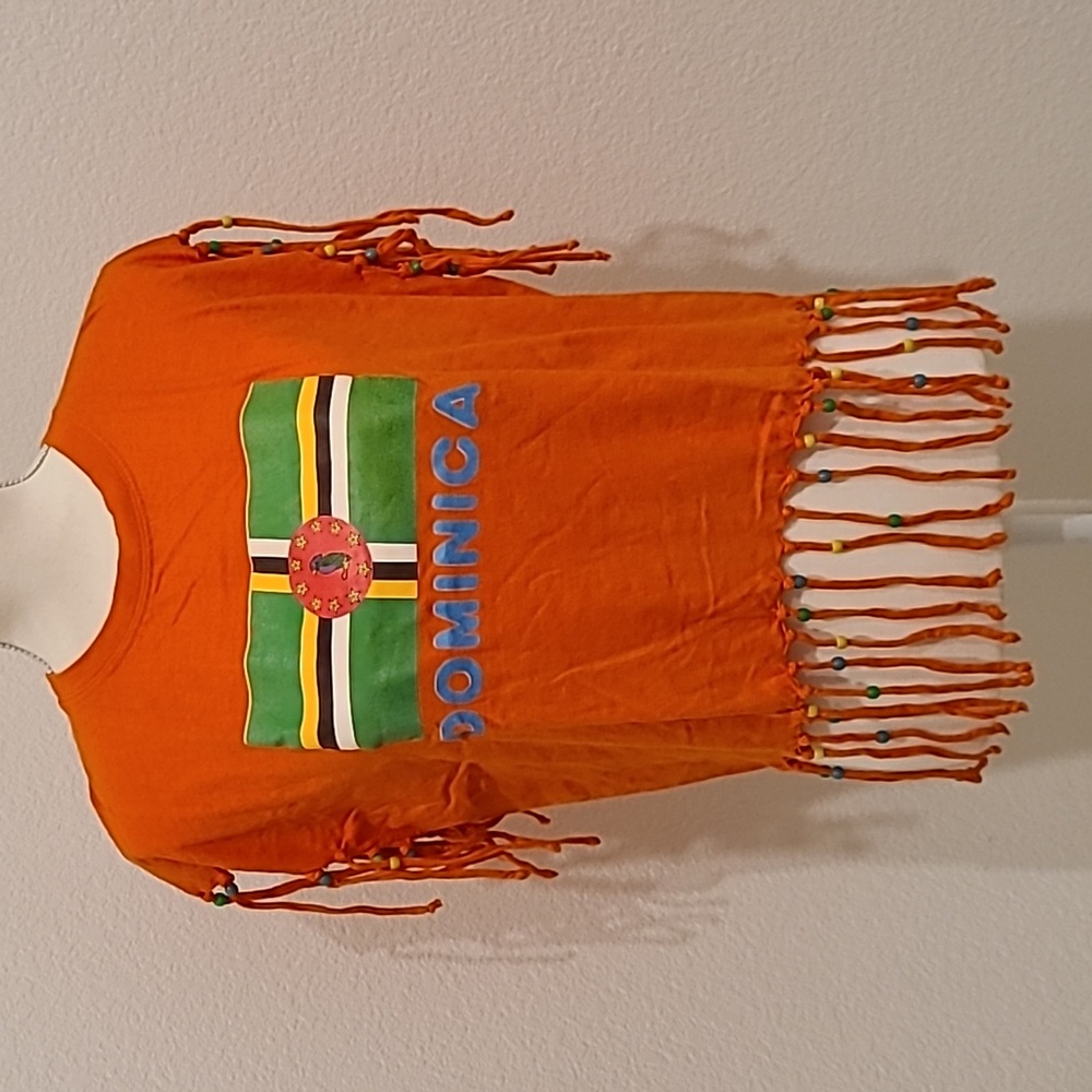 Boho hippie shirt fringe trim